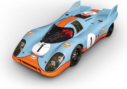 Pocher 1/8 Porsche 917K Gulf Edition Finished Model – In Stock