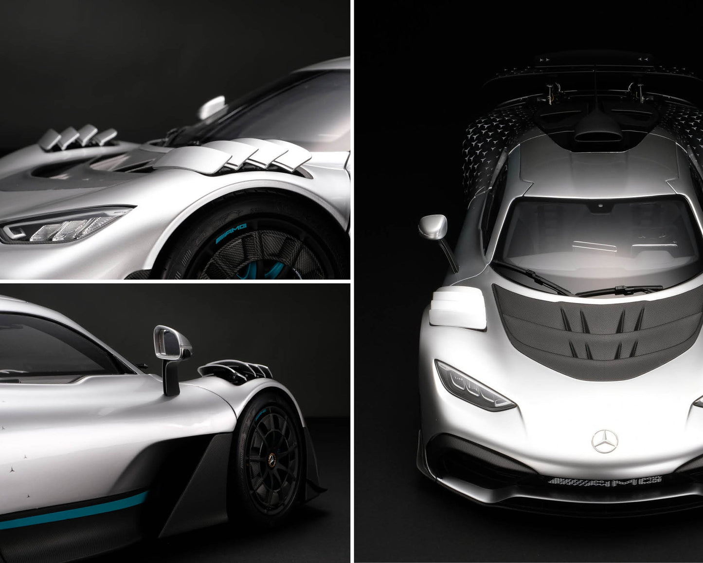 AMALGAM 1/8 Mercedes-AMG ONE Electric Edition Scale Model