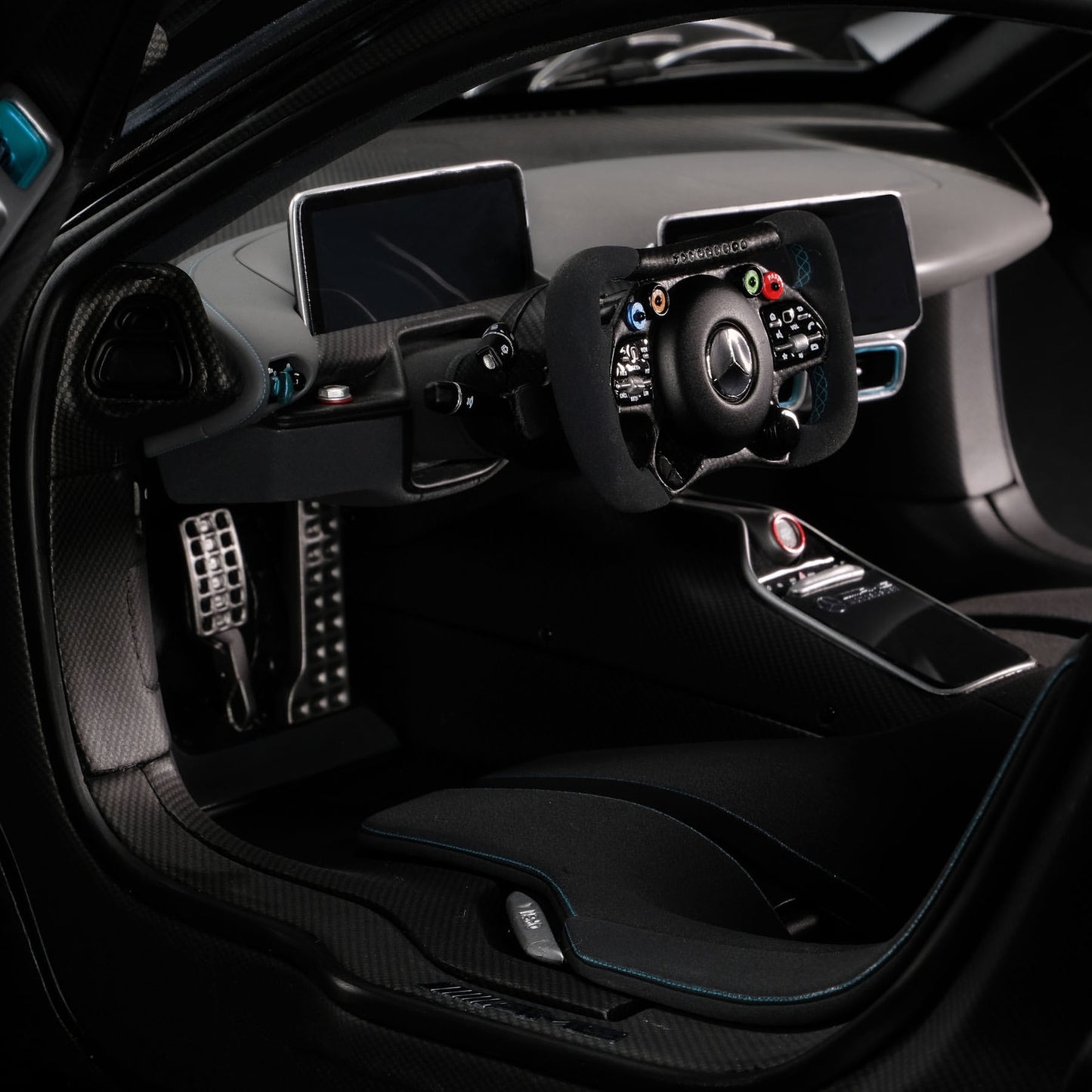 AMALGAM 1/8 Mercedes-AMG ONE Electric Edition Scale Model