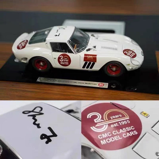 CMC 1/18 Ferrari 250 GTO 30th Anniversary M-288 Signed Diecast Model