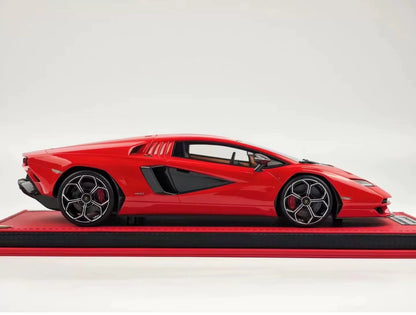 MR 1/18 Lamborghini Countach LPI 800-4 Red Resin Model