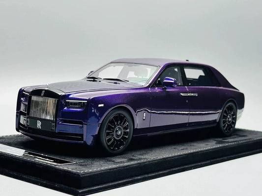 HH 1/18 Rolls-Royce Phantom Purple Resin Model