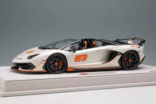 Make Up 1/18 Lamborghini Aventador SVJ 63 Roadster Resin Model