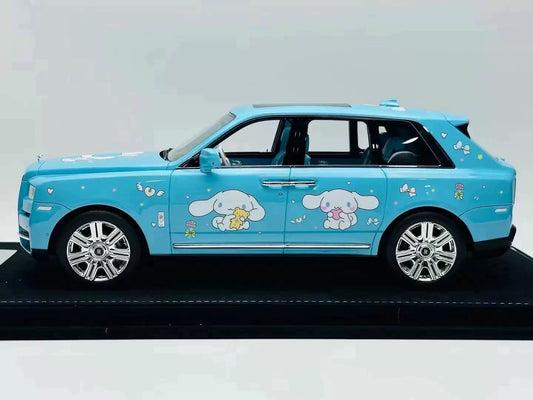 HH Model 1/18 Rolls-Royce Cullinan Cinnamoroll Livery Resin Model