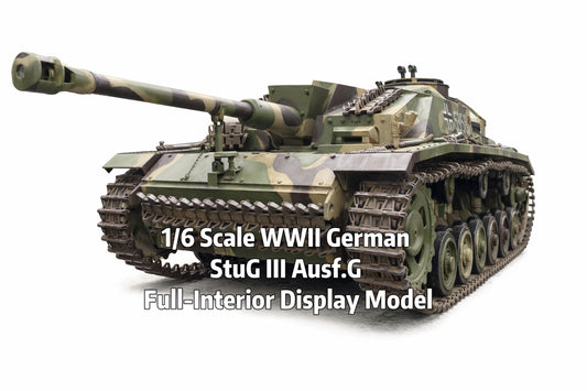 1/6 Scale WWII German StuG III Ausf.G Full-Interior Display Model