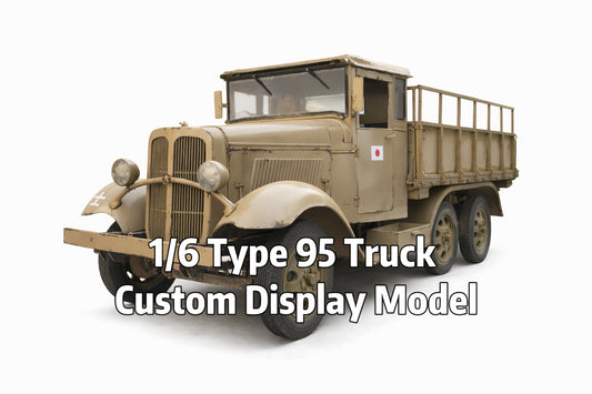 1/6 Scale Type 95 Truck Custom Display Model