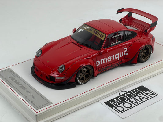 Davis & Giovanni Porsche 911 RWB Supreme Red Edition 1/18 Resin Model