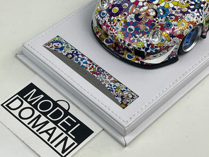 VIP 1/18 Porsche RWB993 Sunflower Resin Model Car with Display Case