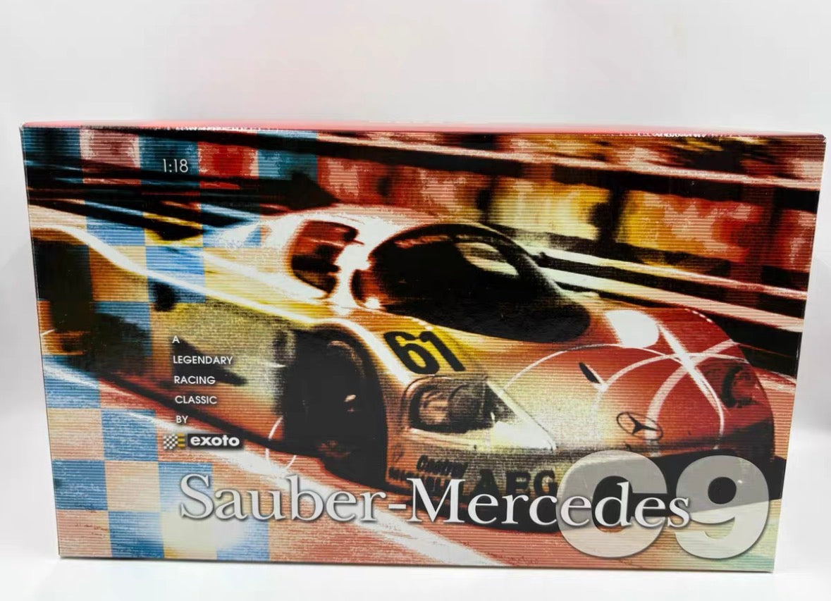EXOTO Mercedes-Benz Sauber C9 YSL No.61 1:18