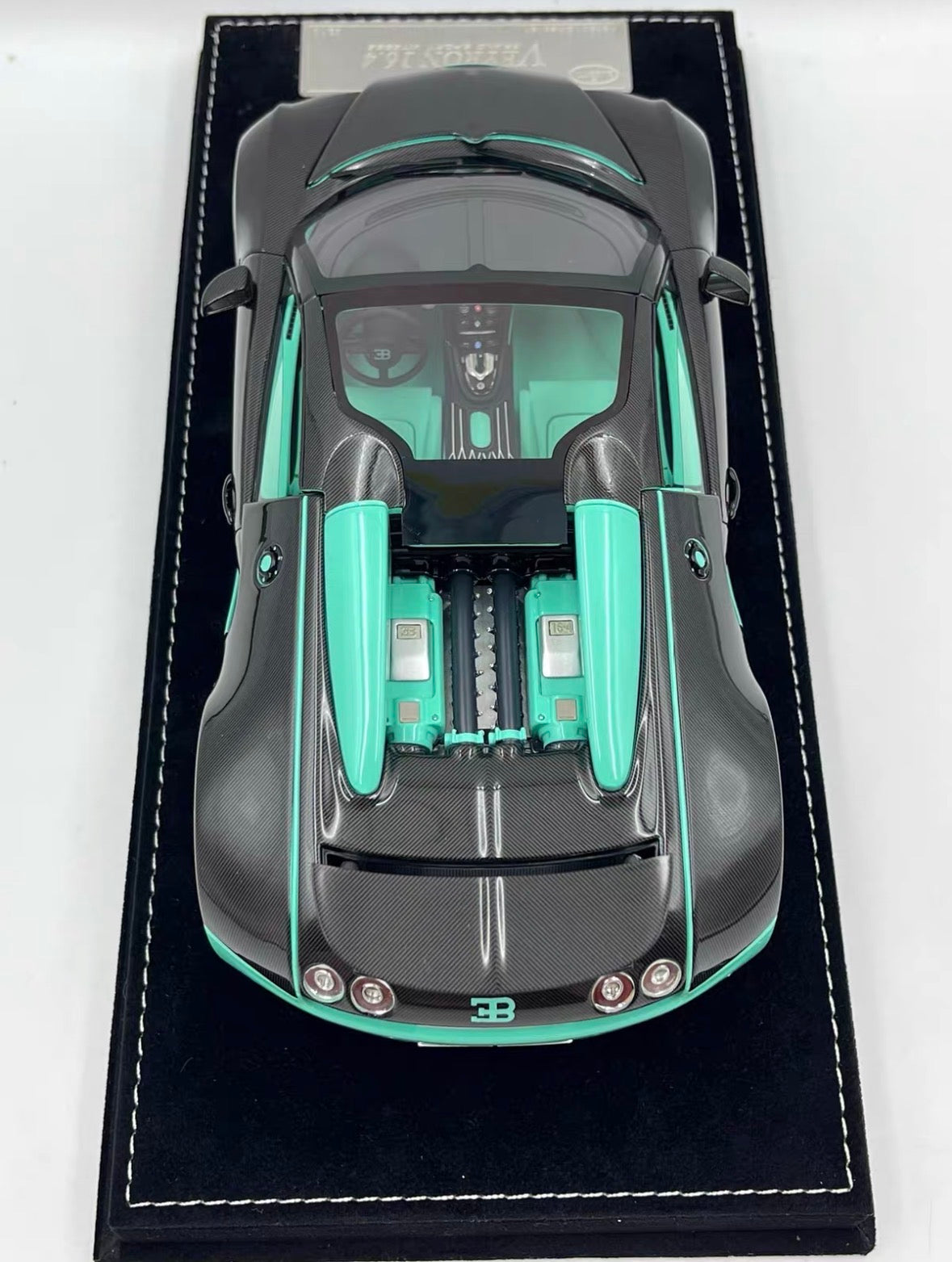 HH Model Bugatti Veyron 16.4 Grand Sport Vitesse Tiffany Carbon 1:18 Limited 10 Edition