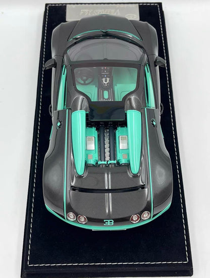 HH Model Bugatti Veyron 16.4 Grand Sport Vitesse Tiffany Carbon 1:18 Limited 10 Edition