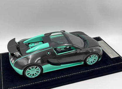 HH Model Bugatti Veyron 16.4 Grand Sport Vitesse Tiffany Carbon 1:18 Limited 10 Edition
