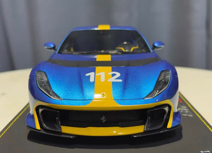 BBR 1/18 Ferrari 812 Competizione “112” Heritage Livery Limited 112
