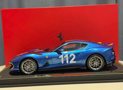 BBR 1/18 Ferrari 812 Competizione “112” Heritage Livery Limited 112