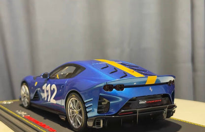 BBR 1/18 Ferrari 812 Competizione “112” Heritage Livery Limited 112