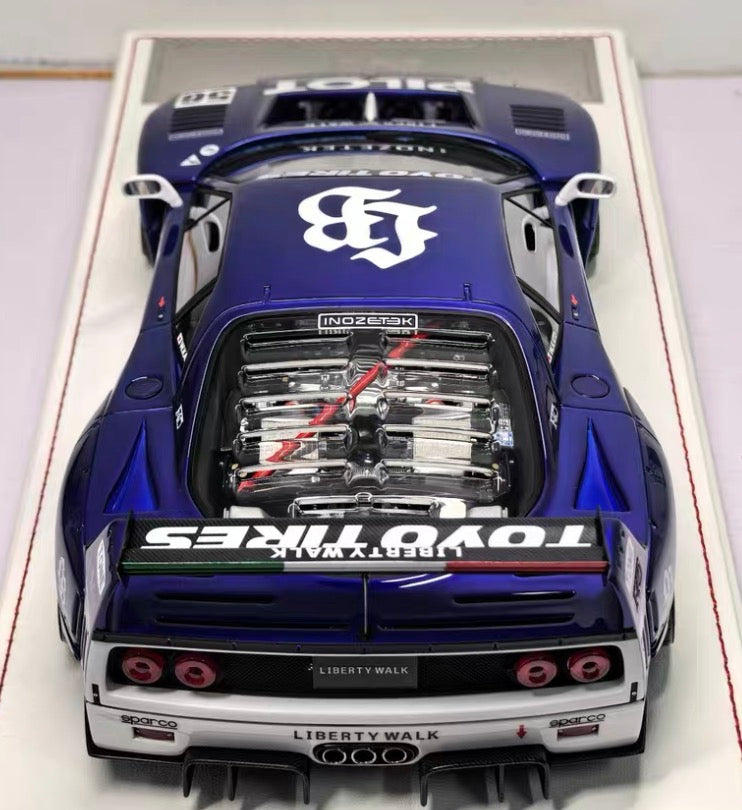Davis & Giovanni 1/18 Ferrari F40 LBWK Limited 36 pcs