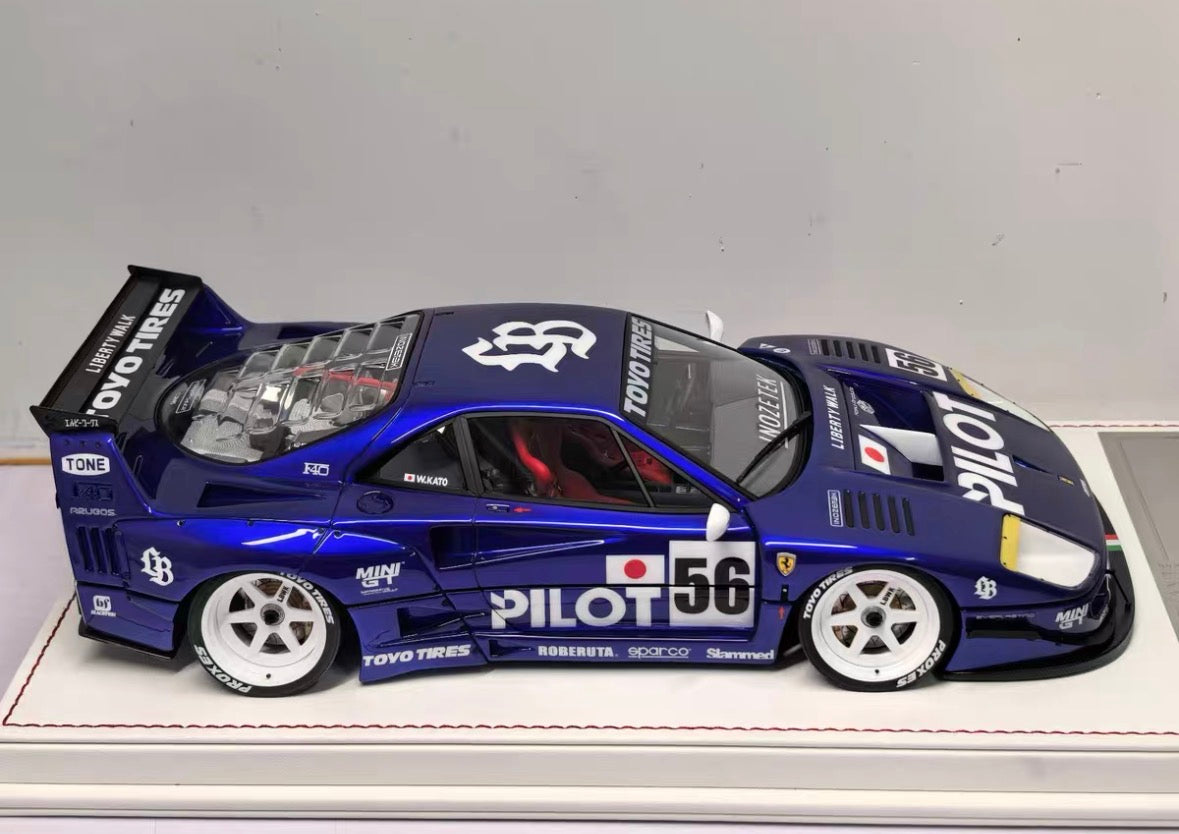 Davis & Giovanni 1/18 Ferrari F40 LBWK Limited 36 pcs