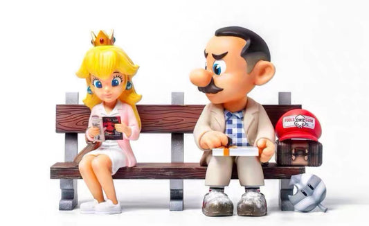 Fools Paradise Run Mario Run Forrest Gump Banch Version Crossover Designer Figure
