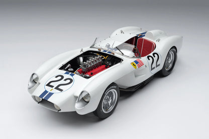 Amalgam 1/8 Ferrari 250 TR 1958 Le Mans #22 “Lucybelle II”