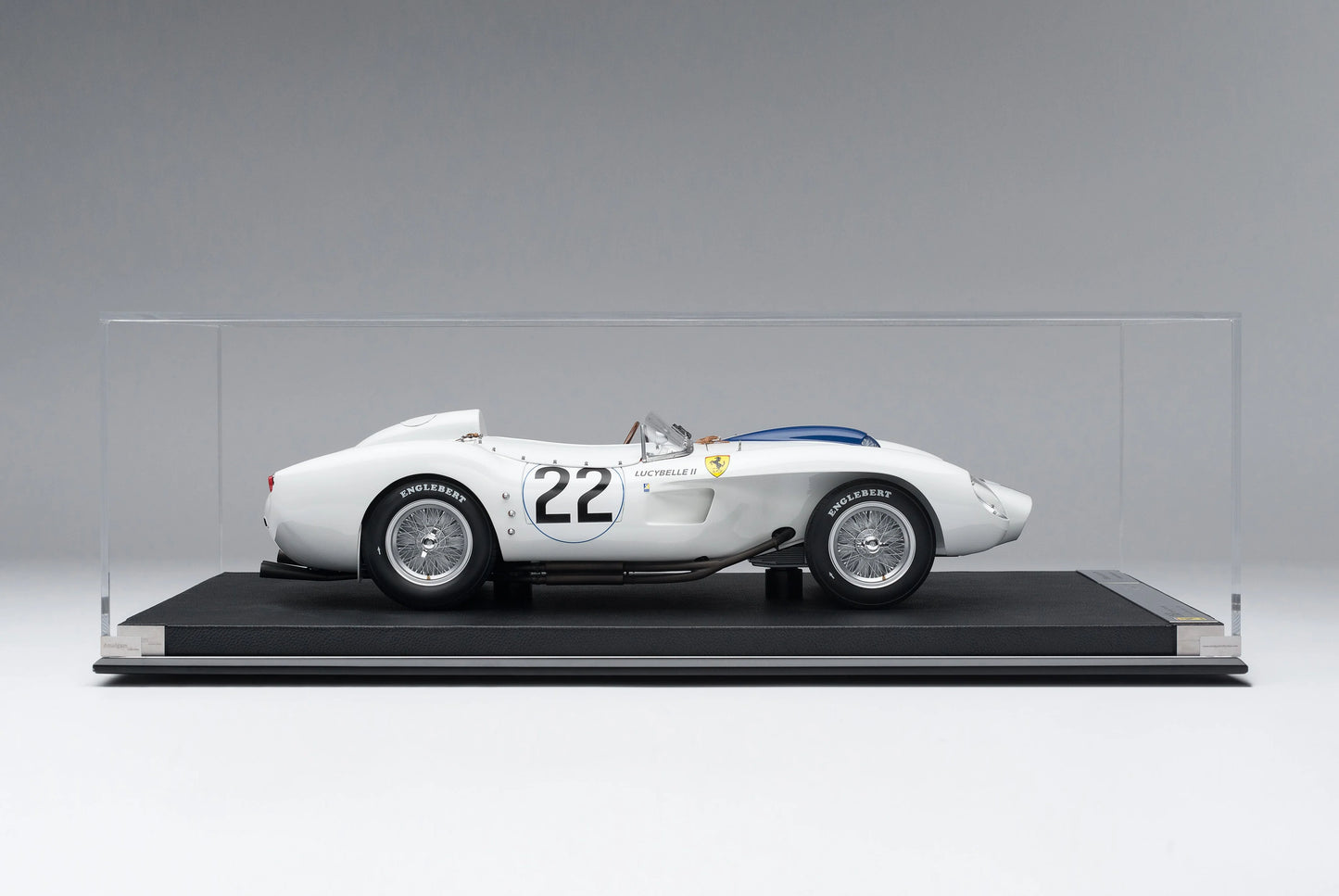 Amalgam 1/8 Ferrari 250 TR 1958 Le Mans #22 “Lucybelle II”