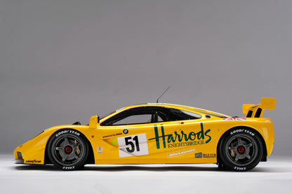 Amalgam 1/8 McLaren F1 GTR 1995 Le Mans #51 Harrods Livery