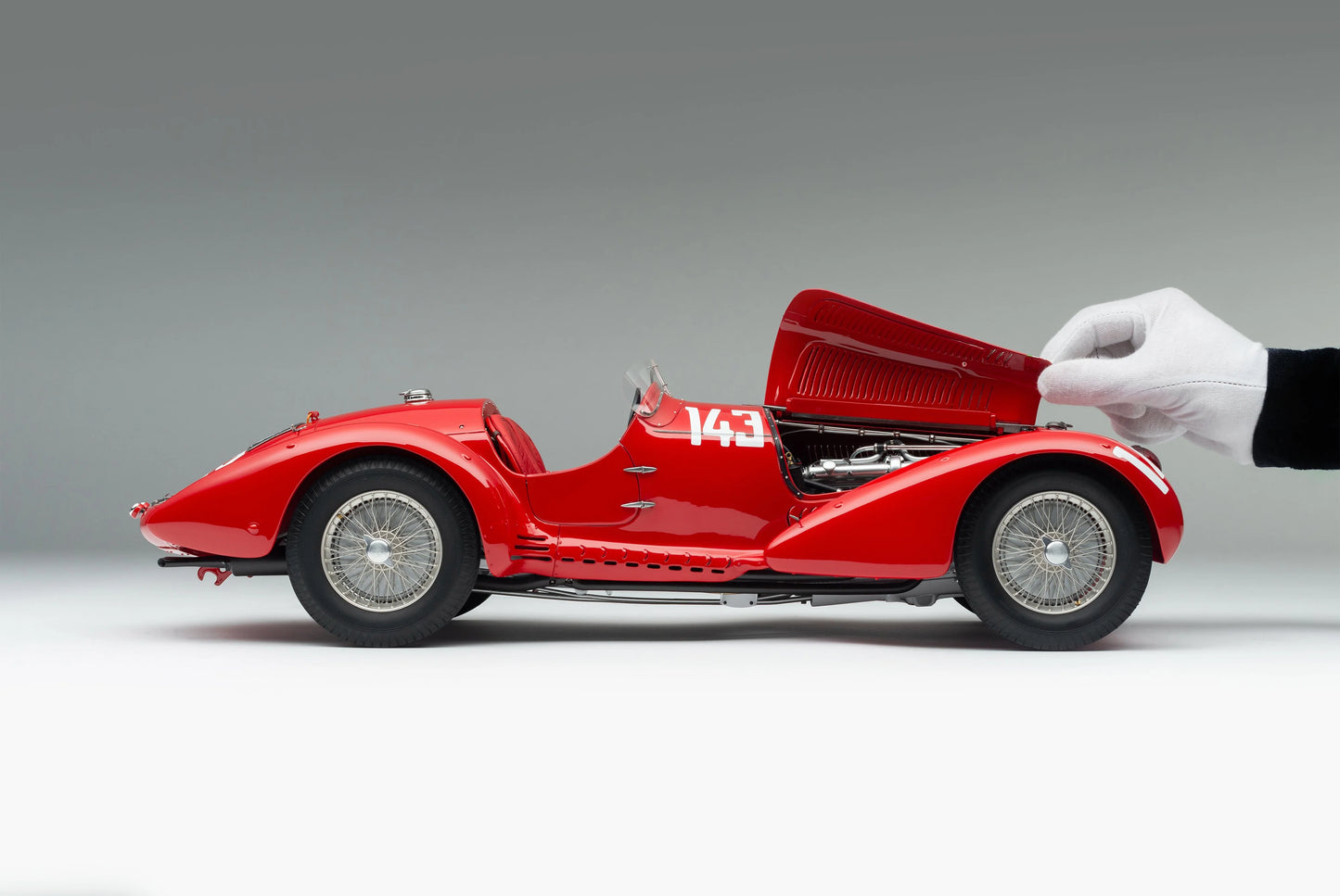 Amalgam 1/8 Alfa Romeo 8C 2900 Mille Miglia