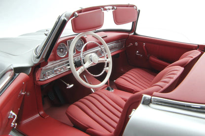 Amalgam 1/8 Mercedes-Benz 300SL – Silver Roadster Model | Air Shipping from China