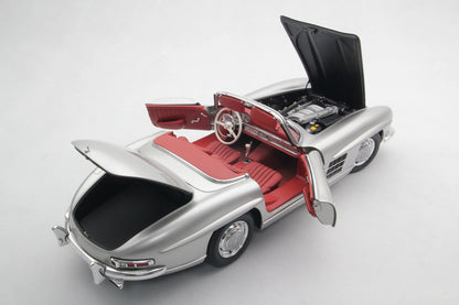 Amalgam 1/8 Mercedes-Benz 300SL – Silver Roadster Model | Air Shipping from China