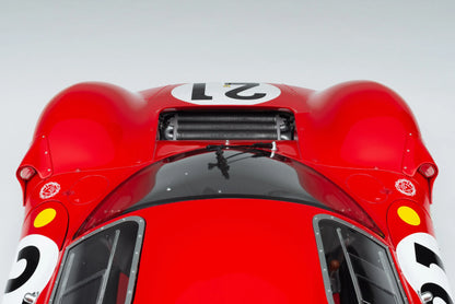 Amalgam 1/8 Ferrari 330 P4 #21 – 1967 Le Mans Race Car Model | Air Shipping from China