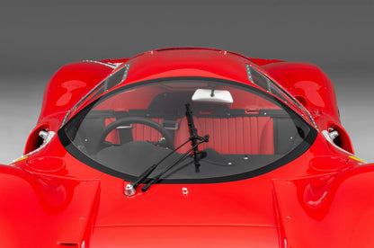 Amalgam 1/8 Ferrari 330 P4 #21 – 1967 Le Mans Race Car Model | Air Shipping from China