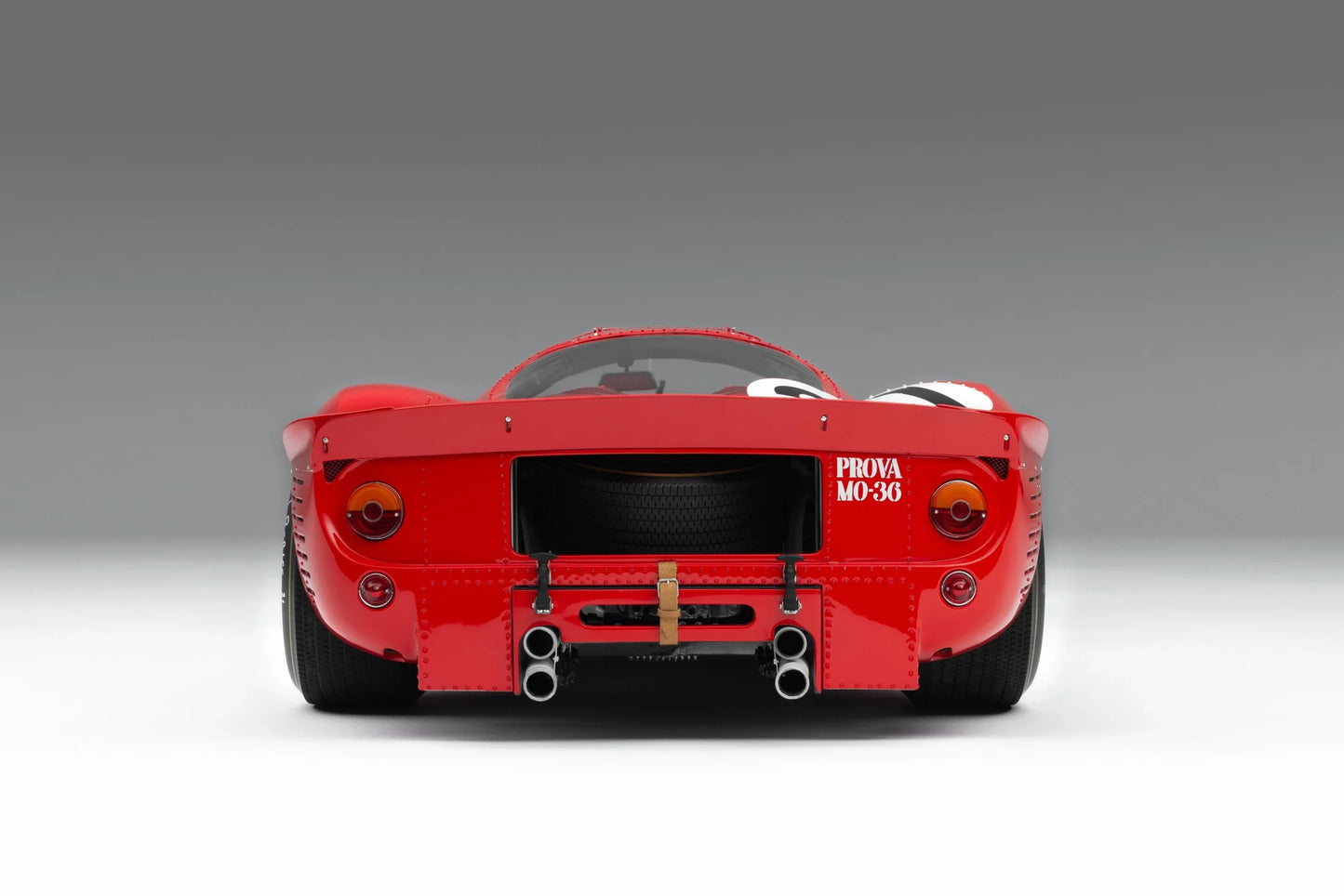 Amalgam 1/8 Ferrari 330 P4 #21 – 1967 Le Mans Race Car Model | Air Shipping from China