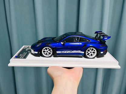 Davis & Giovanni 1/18 Porsche 911 GT3 RS 992.1 PTS San Marino Blue | LE 20