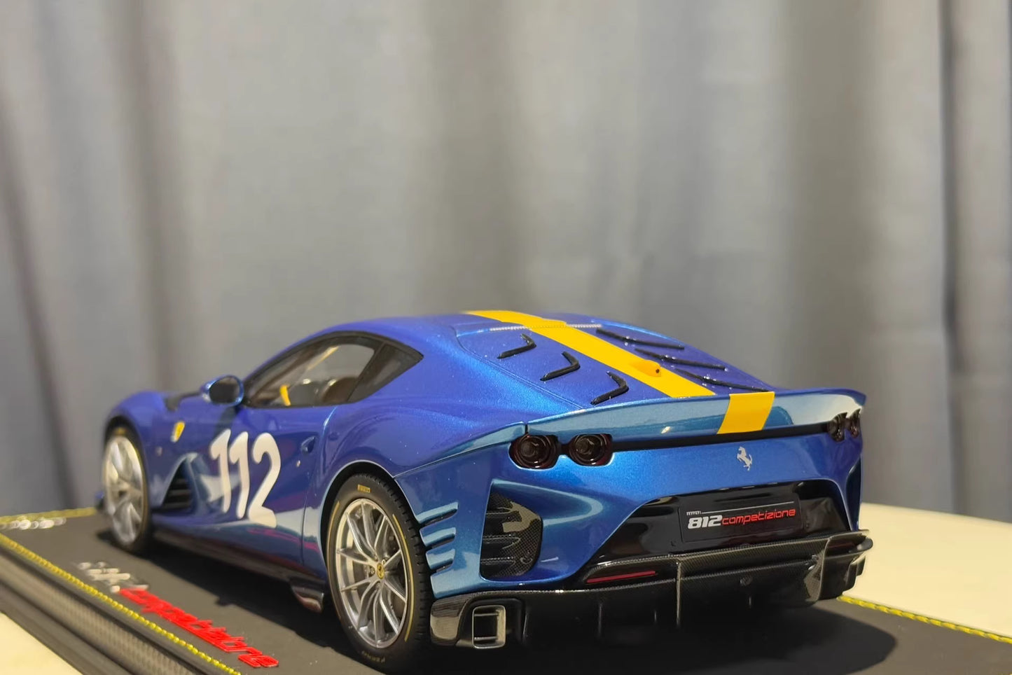 BBR 1/18 Ferrari 812 Competizione · Historic Livery