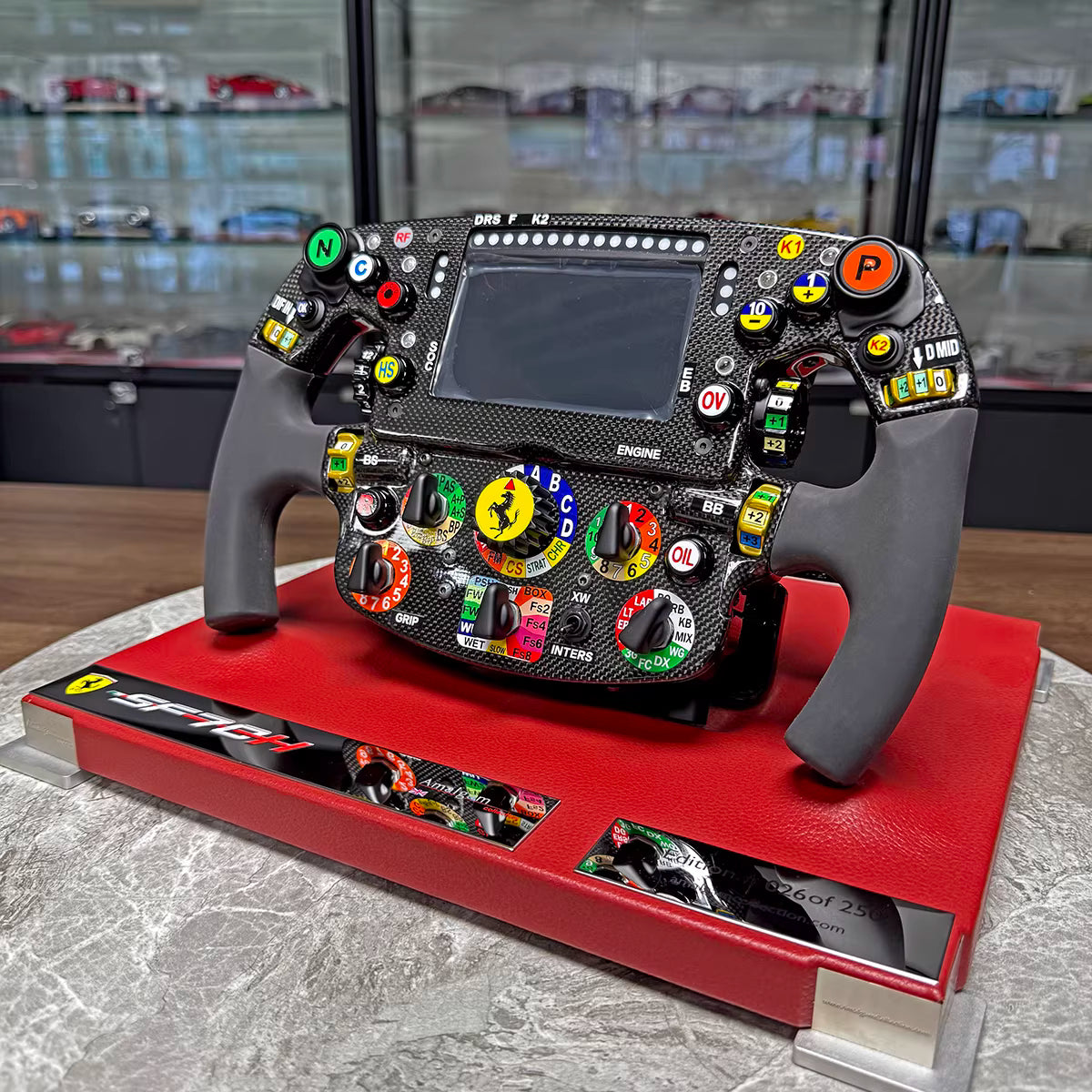 Amalgam AMA 1:1 Ferrari SF70H Steering Wheel & Driver Display Replica (2017)