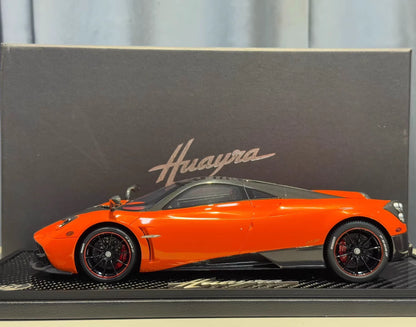 BBR 1/18 Pagani Huayra Roadster Resin Model Metallic Orange Limited Edition