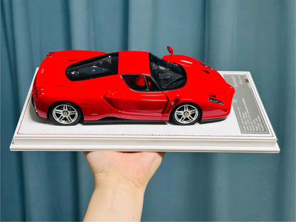 Davis & Giovanni 1/18 Ferrari Enzo Rosso Red Silver Wheels Black Calipers Limited 30 pcs