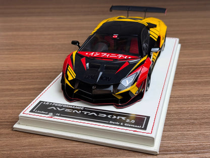 Davis & Giovanni 1/18 Lamborghini LBWK Aventador 2.0 “Infinite” Livery — Limited 36