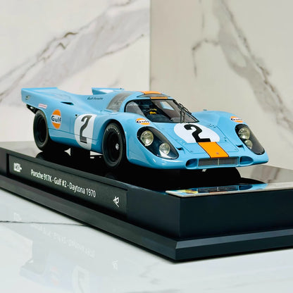 Amalgam 1/18 Porsche 917K Gulf 1970 Daytona Winner #2 Resin Model
