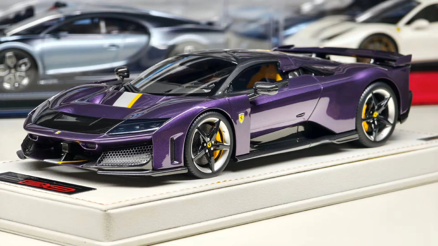 MR 1/18 Ferrari F80 Resin Model – Hong Kong Purple Special Edition (Limited 49)