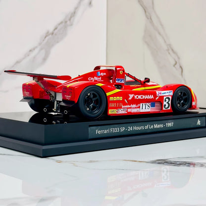 Amalgam 1/18 Ferrari 333 SP 1997 Le Mans #3 Moretti Racing Resin Model
