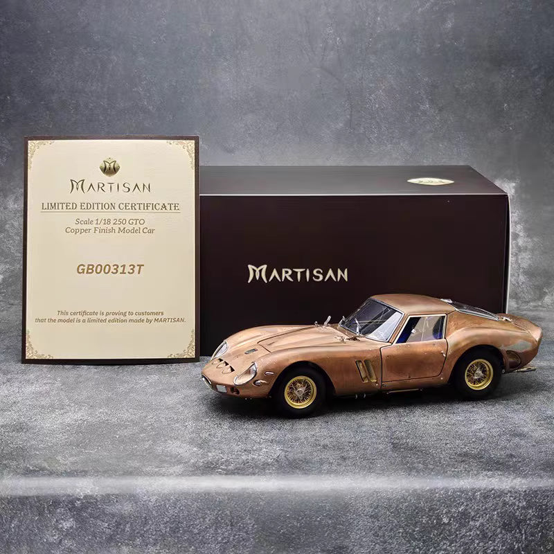 MARTISAN 1/18 Ferrari 250 GTO – Limited Edition Full Brass Model | Air Shipping from China