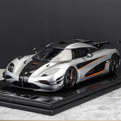 Frontiart 1/12 Koenigsegg One:1 Silver Resin Model Limited 199 F088-01