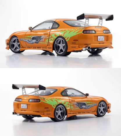 Kyosho 1/18 Toyota Supra Turbo (Fast & Furious) Orange Pearl 08975FF – Pre-Order
