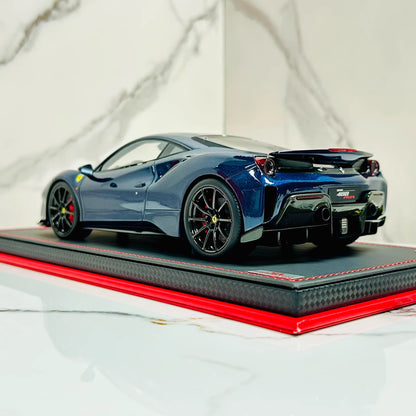 MR Collection 1/18 Ferrari 488 Pista Chameleon Purple Limited 01/03 Resin