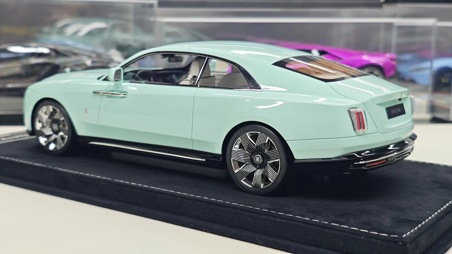 HH Model 1/18 Rolls-Royce Spectre Resin Model – Mint Green (Limited 50)