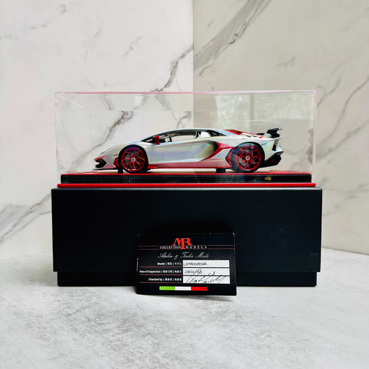 MR Collection 1/18 Lamborghini Aventador SVJ Limited Edition 02/03 Resin Model