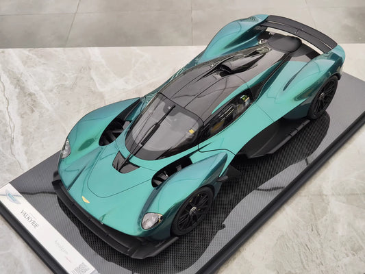 Amalgam 1/8 Aston Martin Valkyrie – Green Edition Hypercar Model | Air Shipping from China
