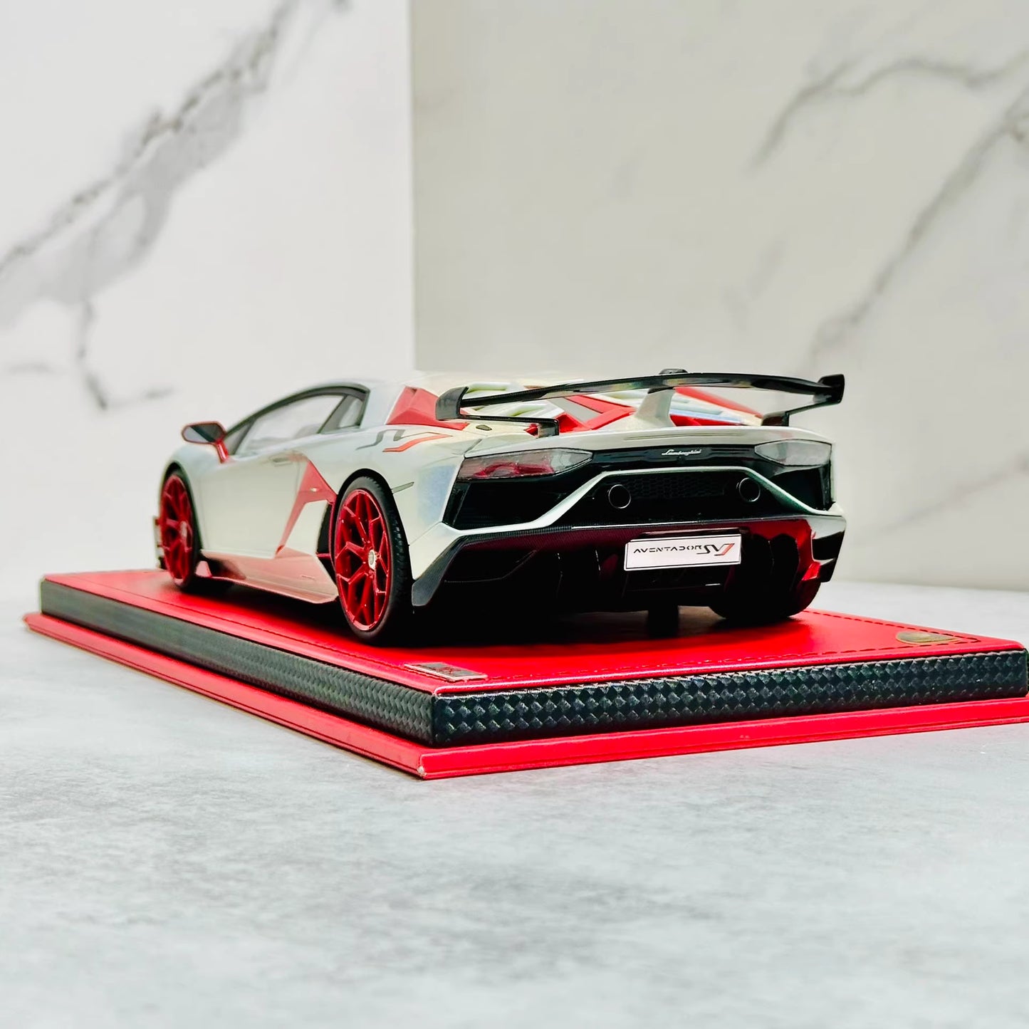 MR Collection 1/18 Lamborghini Aventador SVJ Limited Edition 02/03 Resin Model
