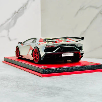 MR Collection 1/18 Lamborghini Aventador SVJ Limited Edition 02/03 Resin Model