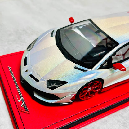 MR Collection 1/18 Lamborghini Aventador SVJ Limited Edition 02/03 Resin Model